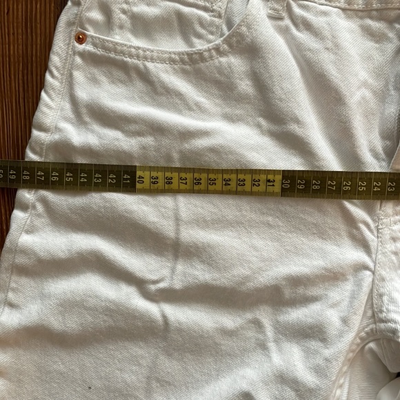 Zara Denim white jeans size Medium - Picture 5 of 7